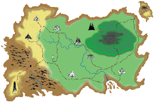 Карта большого мира